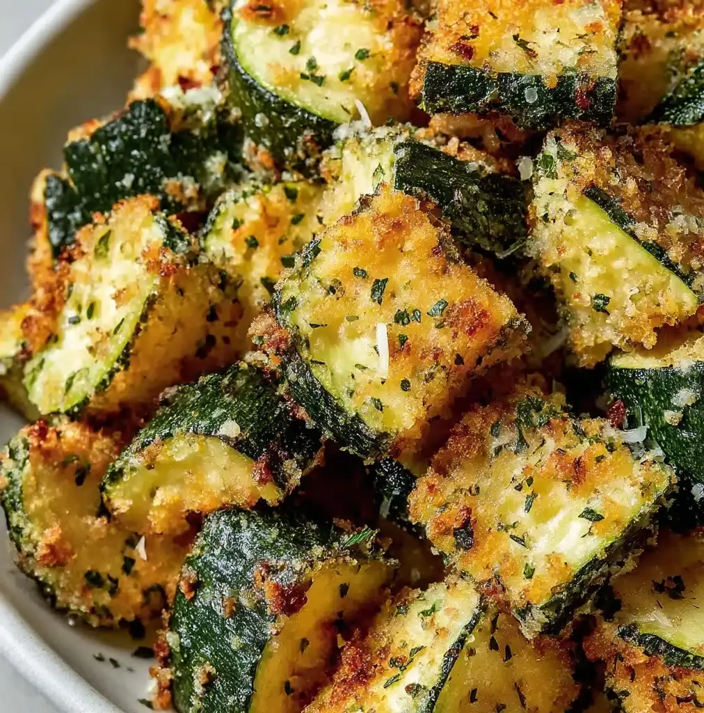 Low-Calorie Air Fryer Zucchini Parmesan Recipe