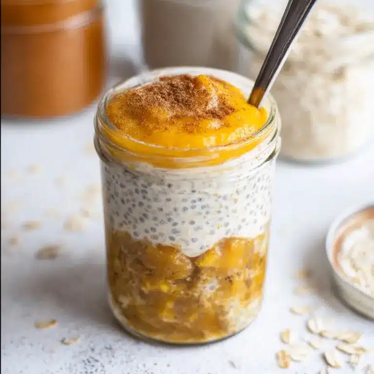 Pumpkin Overnight Oats Recipe