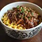 Slow Cooker Beef & Noodles Recipe