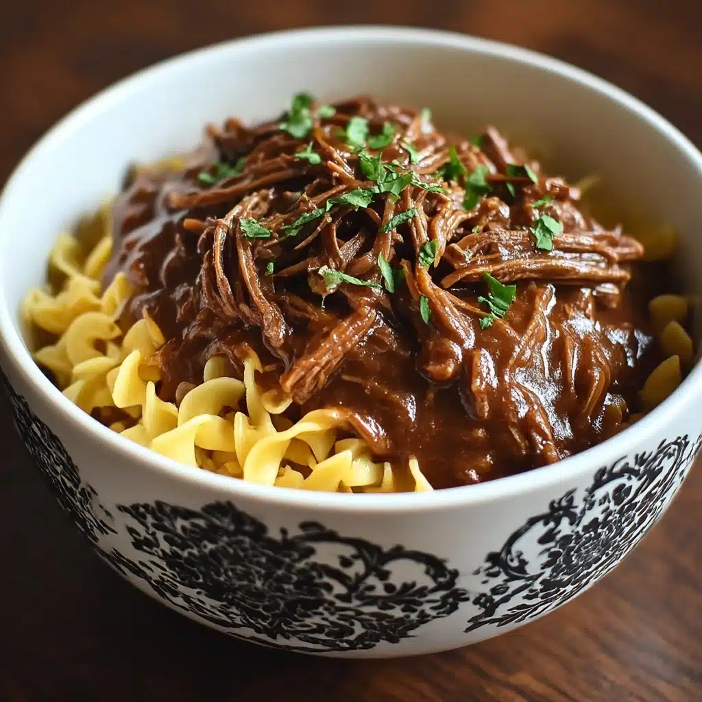 Slow Cooker Beef & Noodles Recipe - Recipe Image