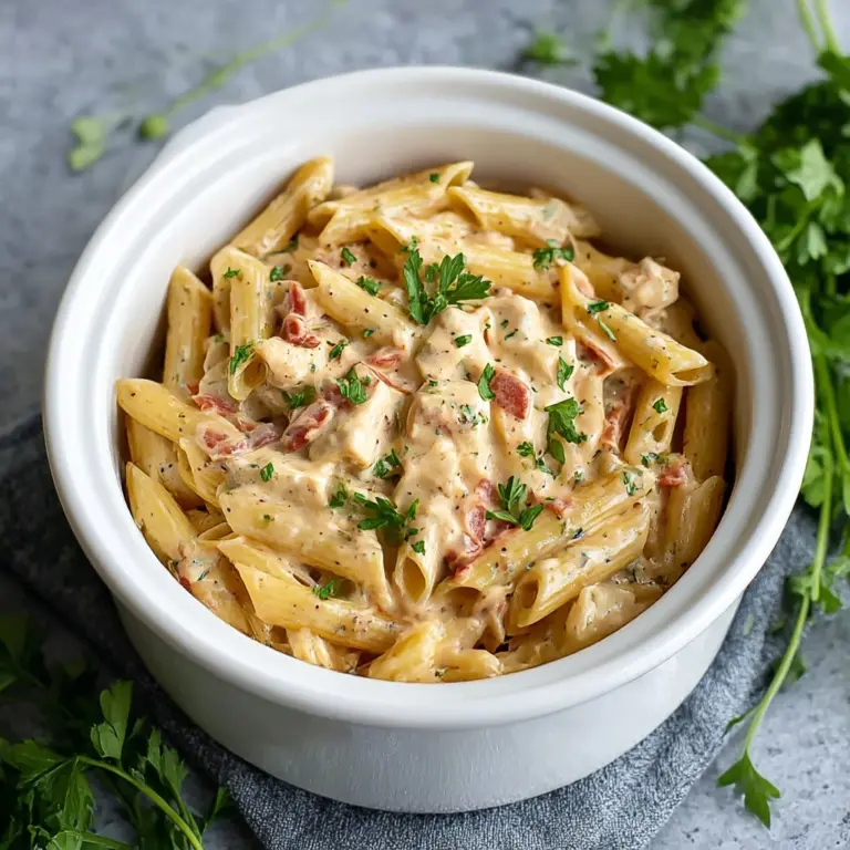 Crock Pot Creamy Cajun Chicken Pasta Recipe