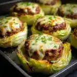 Oven-Baked Cabbage Burgers Recipe