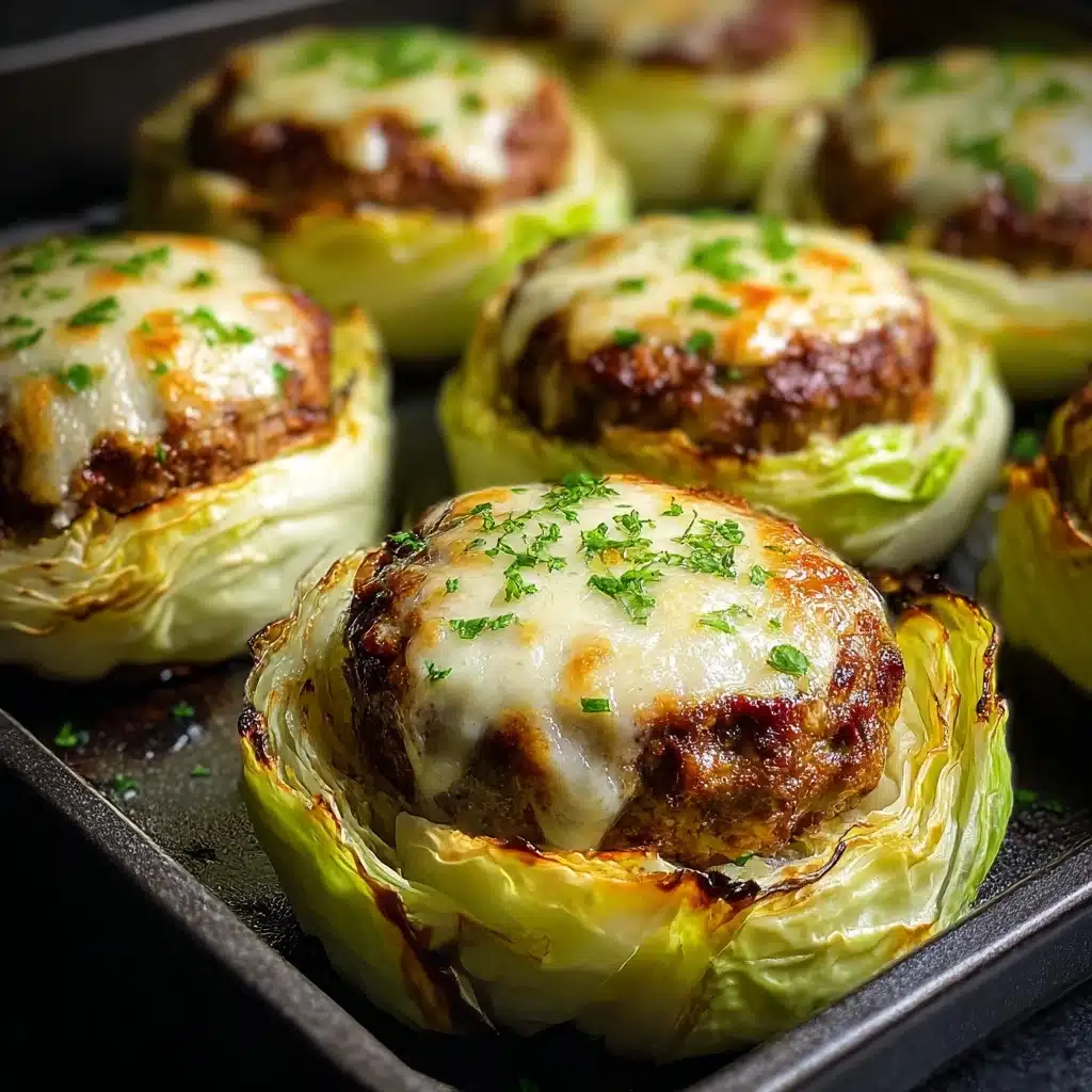 Oven-Baked Cabbage Burgers Recipe - Recipe Image