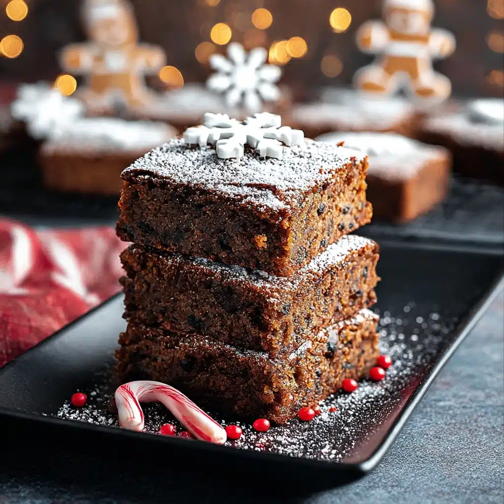 Gingerbread Blondies Recipe - Recipe Image