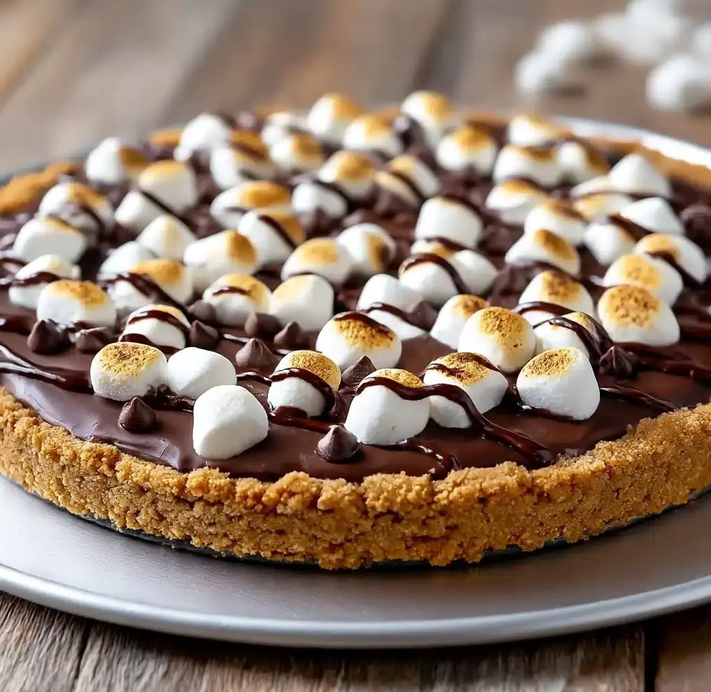 Sweet S’mores Pizza Recipe