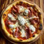 Irresistible White Pizza with Prosciutto & Hot Honey Recipe