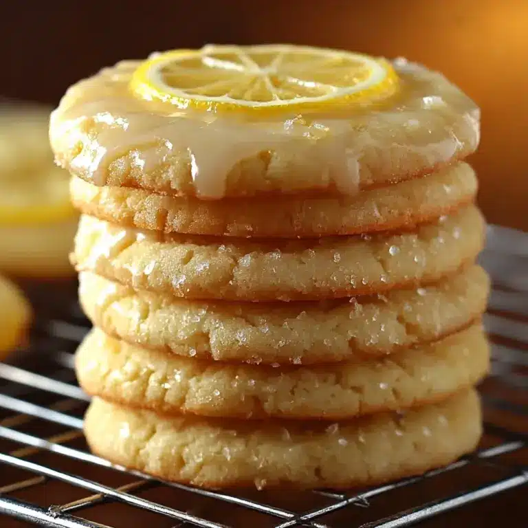 Delightfully Zesty Lemon Pound Cake Cookies Recipe