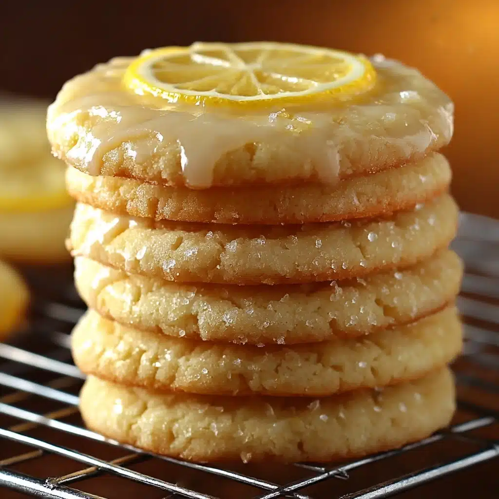 Delightfully Zesty Lemon Pound Cake Cookies Recipe - Recipe Image
