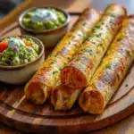 Crunchy Oven-Baked Chicken Taquitos Recipe