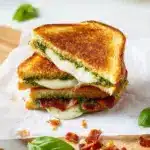Sourdough Pesto Grilled Cheese Recipe