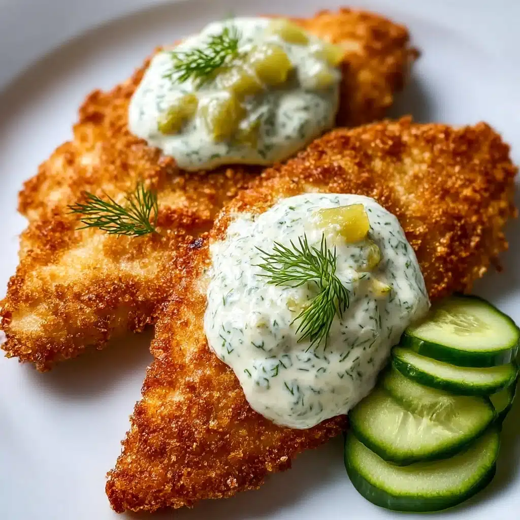 Crispy Dill Pickle Parmesan Chicken Recipe - Recipe Image