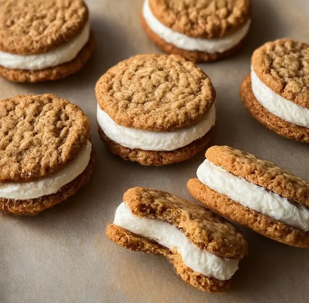 Tiny Oatmeal Cream Pies Recipe