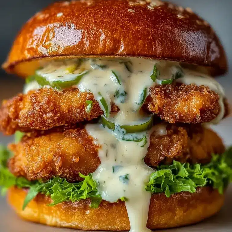 Crispy Chicken Caesar Sandwich Recipe