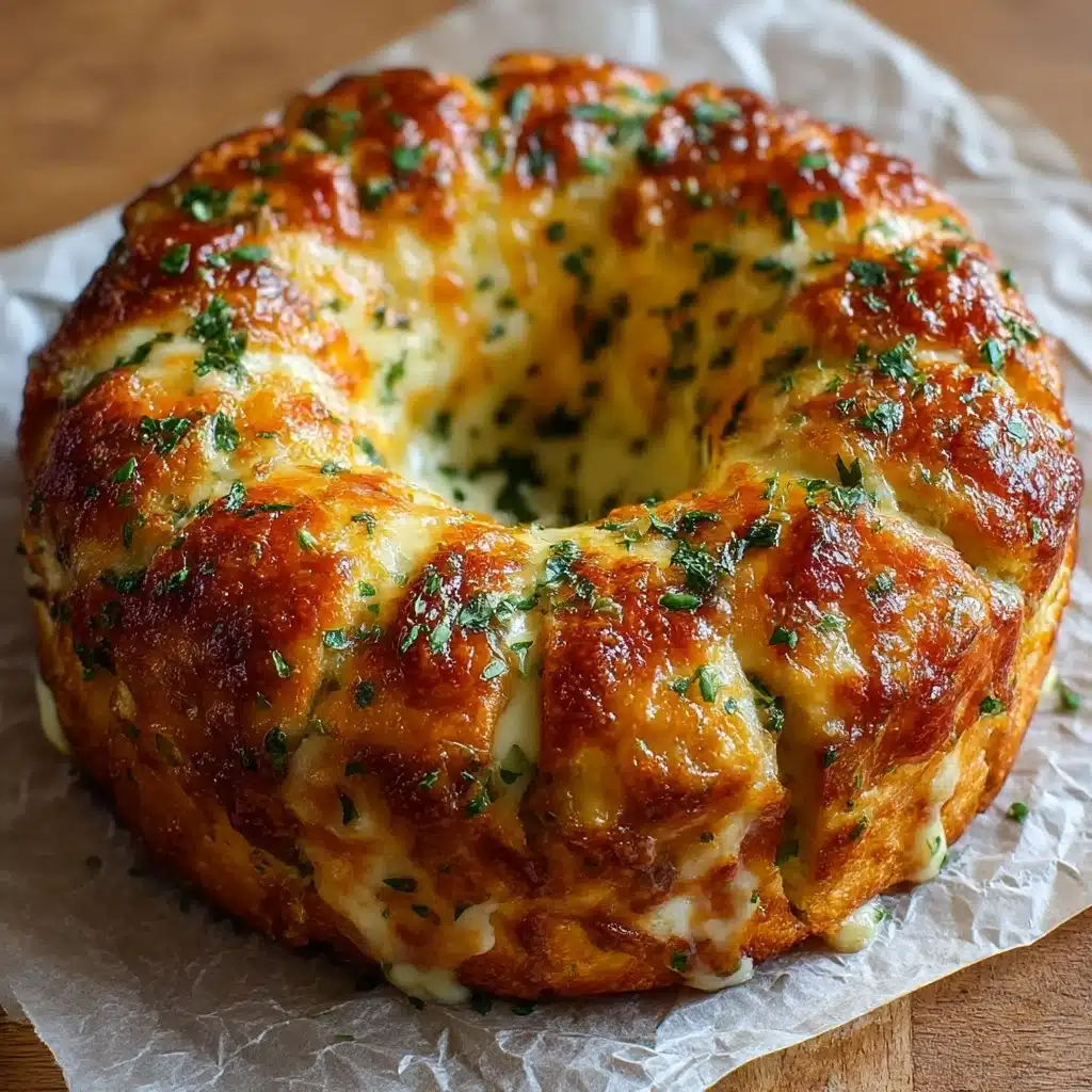 Chicken Alfredo Monkey Bread Recipe - Recipe Image