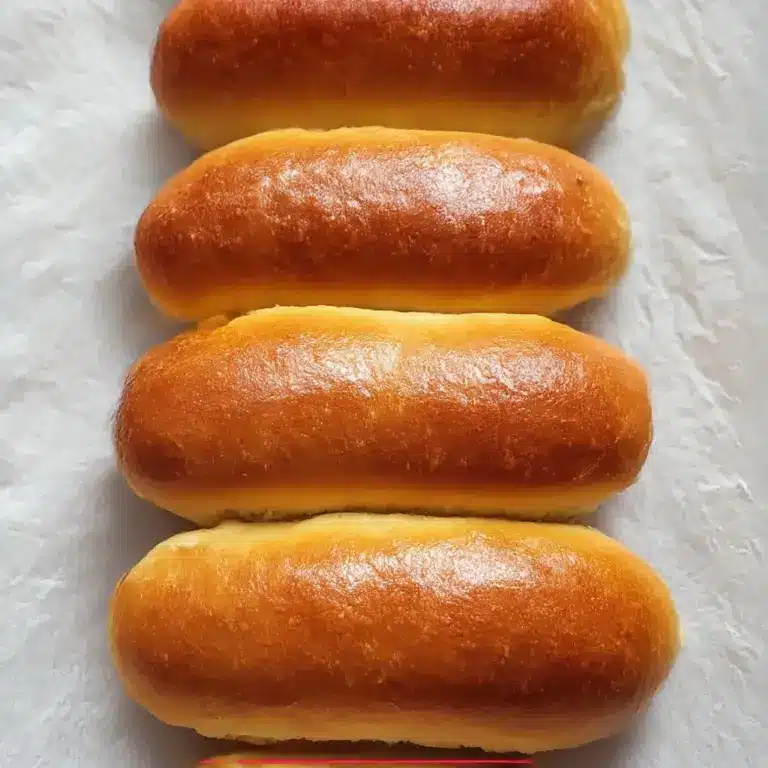 Homemade Hot Dog Buns Recipe