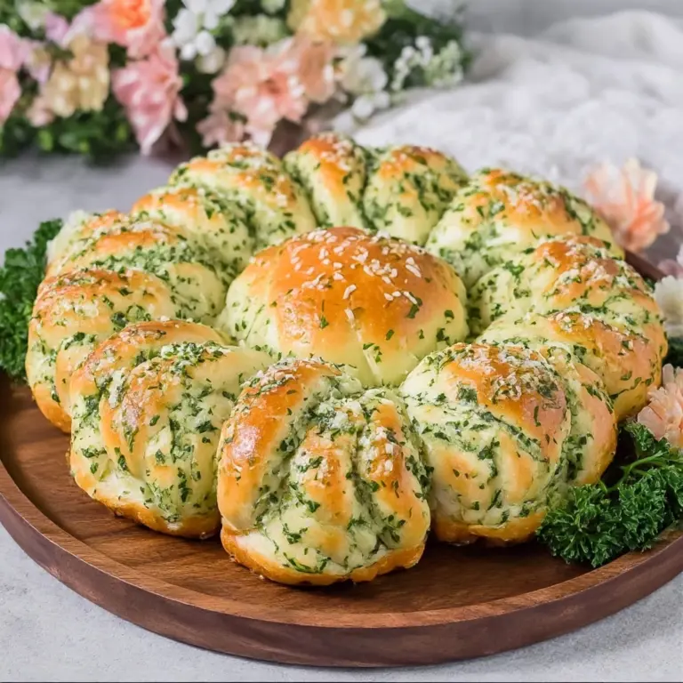 Spring Greens Star Bread Recipe