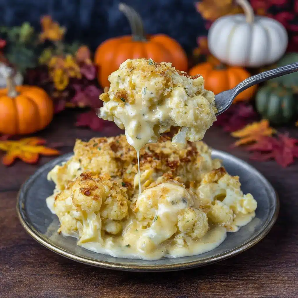 Baked Cauliflower with Cheese Recipe - Recipe Image