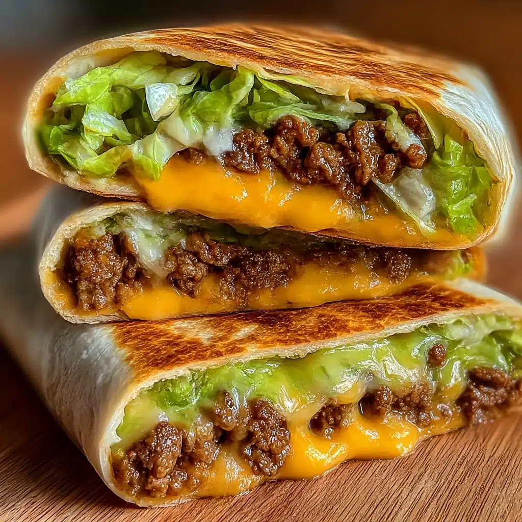 Homemade Big Mac Wraps Recipe - Recipe Image