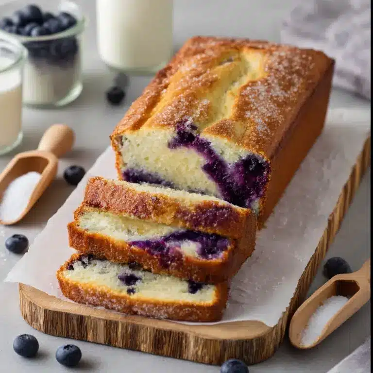 The Best Moist Blueberry Bread Recipe