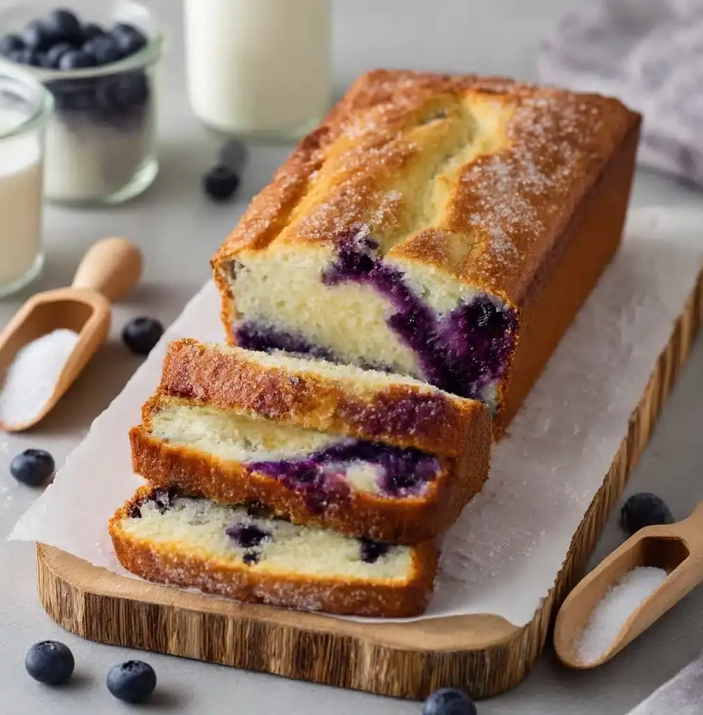 The Best Moist Blueberry Bread Recipe