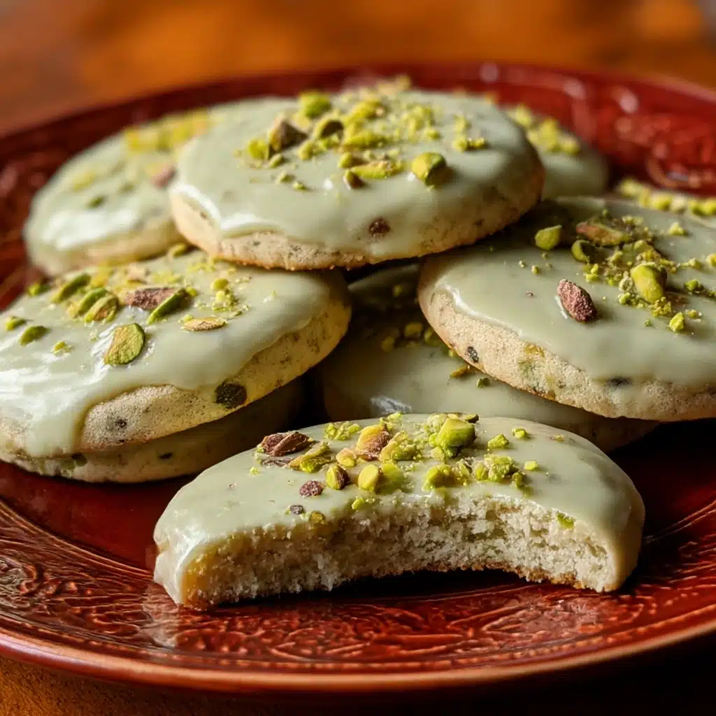 Delicious Pistachio Shortbread Cookies Recipe - Recipe Image