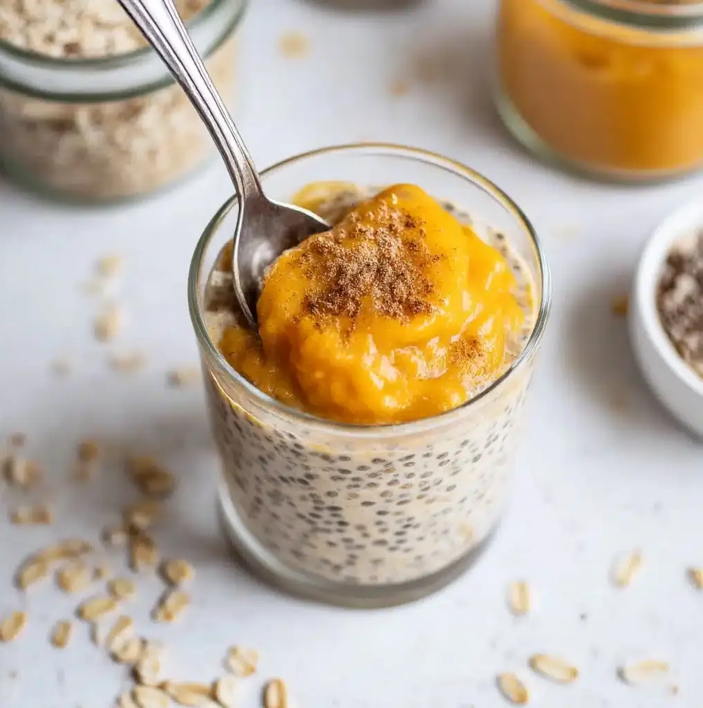 Pumpkin Overnight Oats Recipe