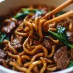 Quick and Flavorful Beef Black Pepper Udon Recipe