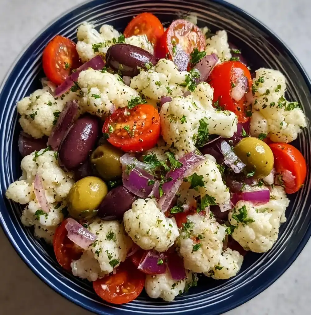 Sicilian Cauliflower Salad Recipe