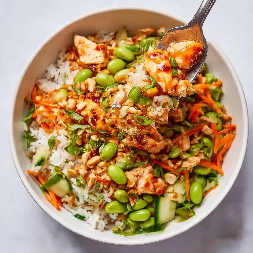 Thai Peanut Cottage Cheese Bowl Recipe - Recipe Image