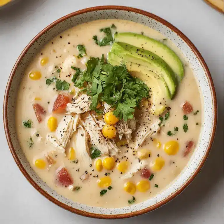 Mexican Street Corn White Chicken Chili Recipe