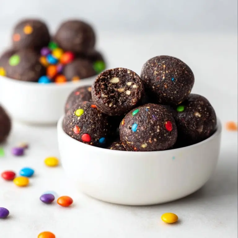 Cosmic Brownie Bites (Healthy & Gluten-Free) Recipe