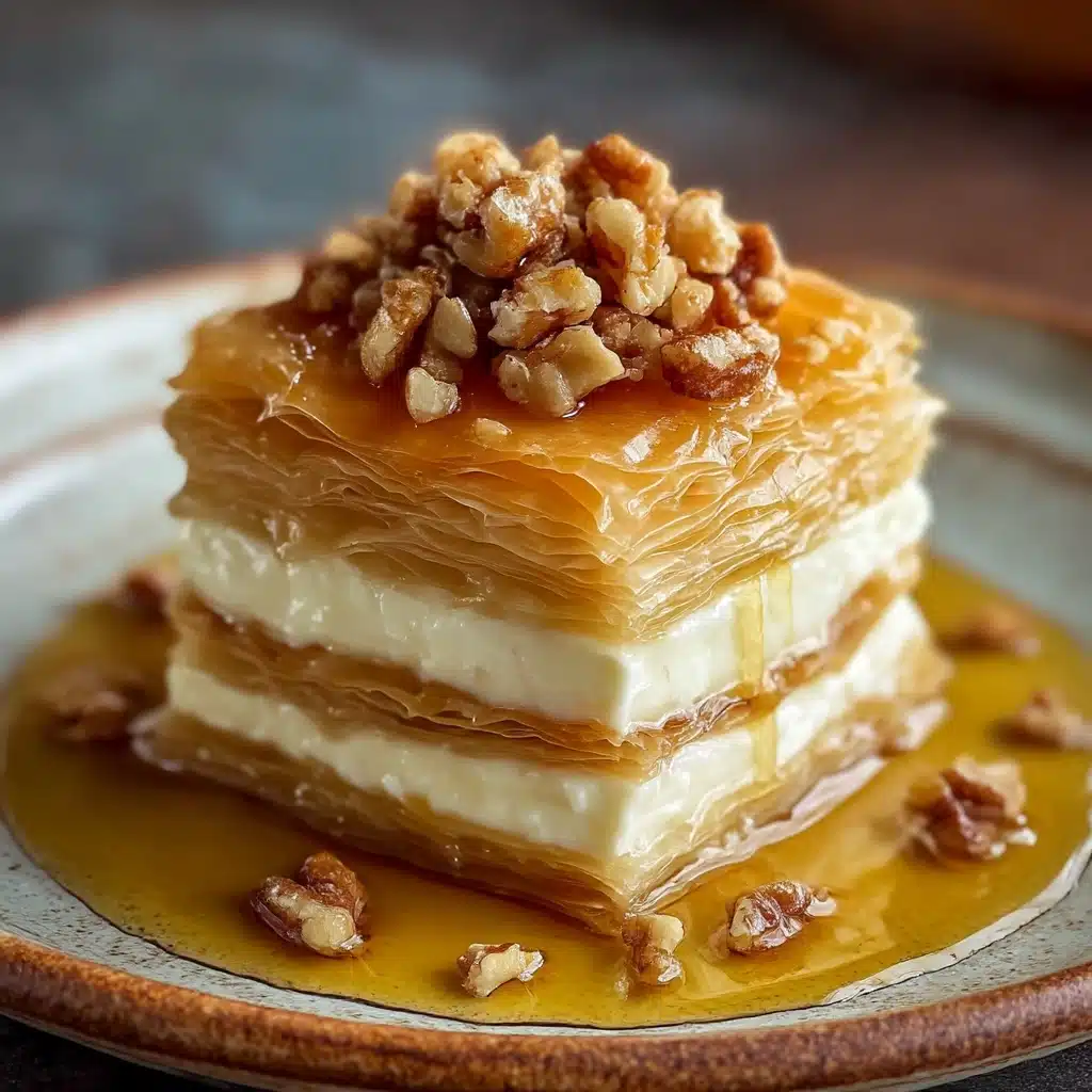 secake Phyllo Cookies with Honey Drizzle Recipe - Recipe Image