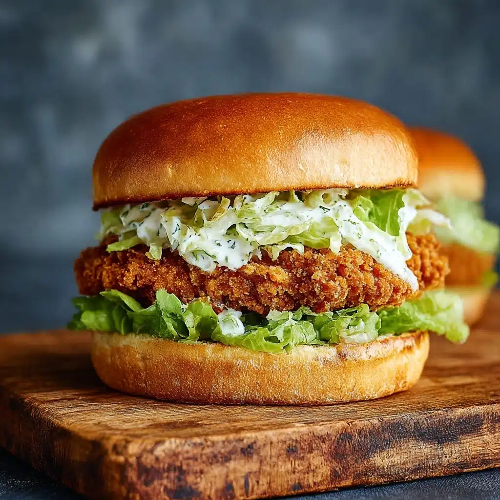 Crispy Chicken Caesar Sandwich You’ll Crave for Lunch Recipe - Recipe Image