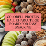 Protein ball charcuterie board Recipe