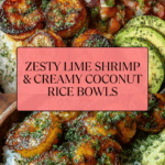 Zesty Lime Shrimp & Coconut Rice Bowls Recipe