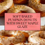 Baked Pumpkin Donuts with Maple Glaze Recipe
