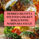 Herbed Ricotta Stuffed Chicken Rolls Recipe