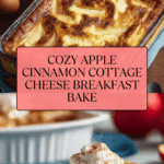 Apple Cinnamon Cottage Cheese Bake Recipe
