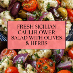Sicilian Cauliflower Salad Recipe
