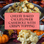 Baked Cauliflower with Cheese Recipe