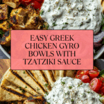 Greek Chicken Gyro Bowls Recipe