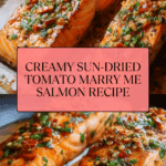 Place the seasoned salmon fillets in a baking dish Recipe