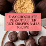 Peanut Butter Balls with Rice Krispies Recipe
