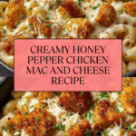 Creamy Honey Pepper Chicken Mac and Cheese Recipe