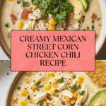Mexican Street Corn White Chicken Chili Recipe