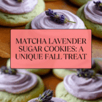 Perfect Matcha Lavender Sugar Cookies Recipe