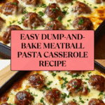 Dump-and-Bake Meatball Casserole Recipe