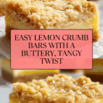 Lemon Crumb Bars Recipe