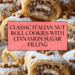Italian Nut Roll Cookies Recipe
