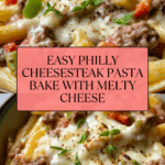 Philly Cheesesteak Pasta Recipe